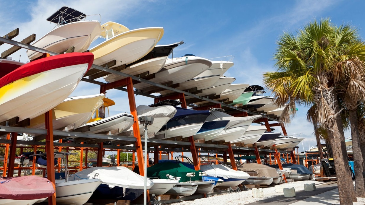 Wet Boat Storage
